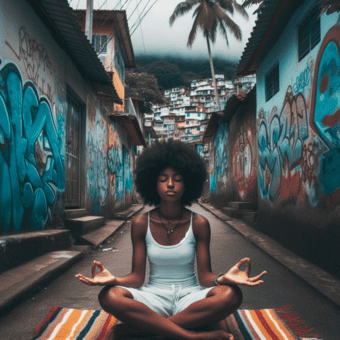  Meditação na periferia: mentes calmas e vidas plenas