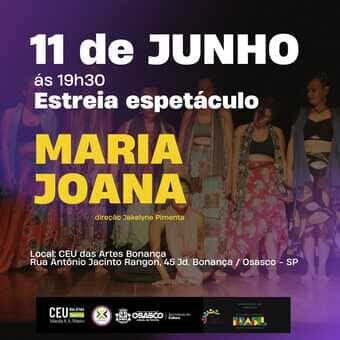  Espetáculo ‘Maria Joana’ Aborda Violência de Gênero em Osasco