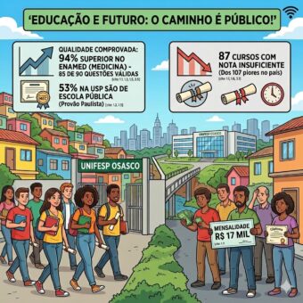  Universidade pública: a porta está mais aberta — e a escola pública já é maioria na USP